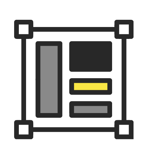 icon structured layouts